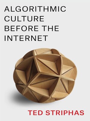 cover image of Algorithmic Culture Before the Internet